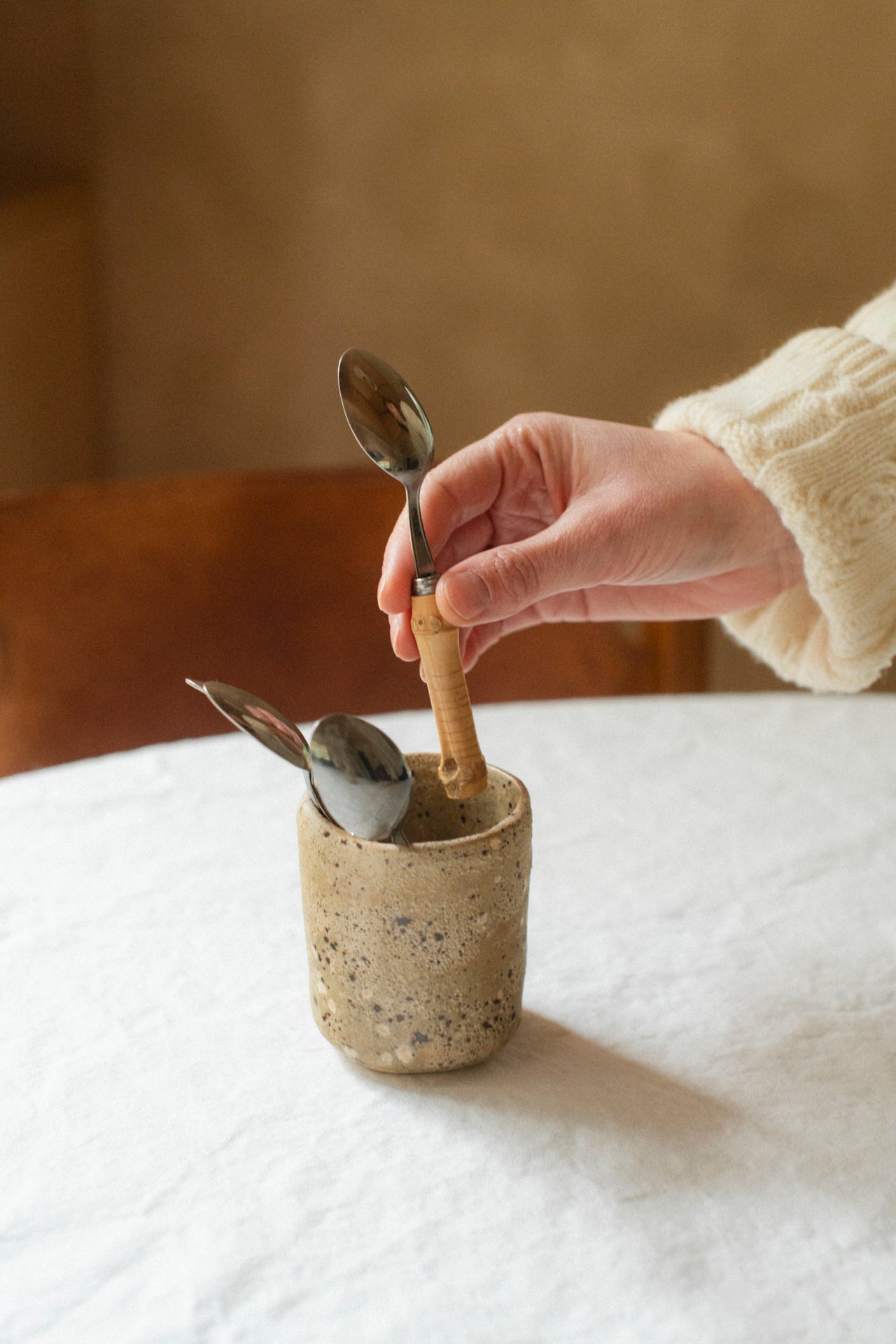 Small organic vase