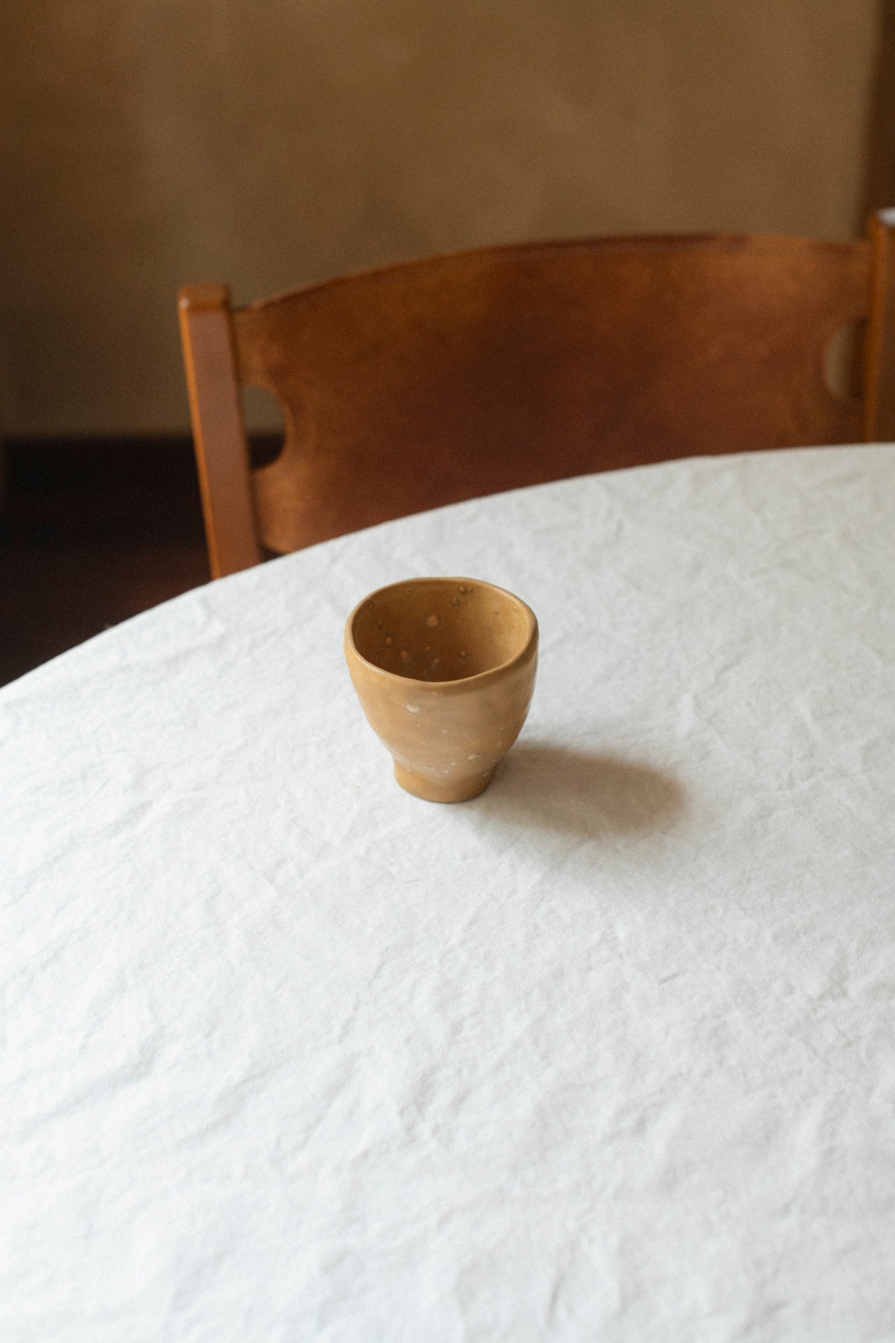Cup in caramel