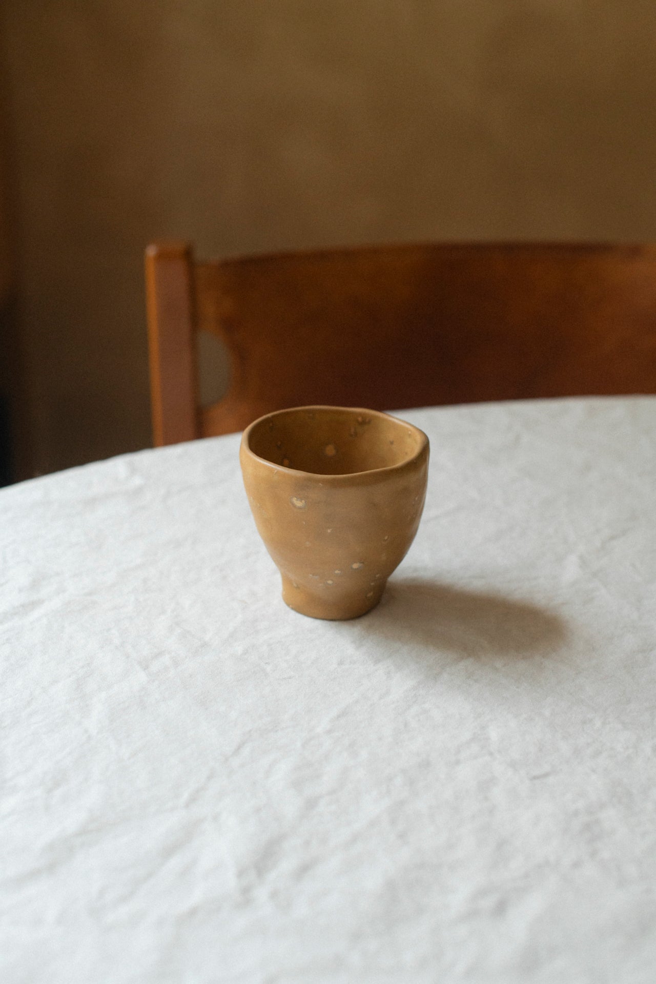 Cup in caramel