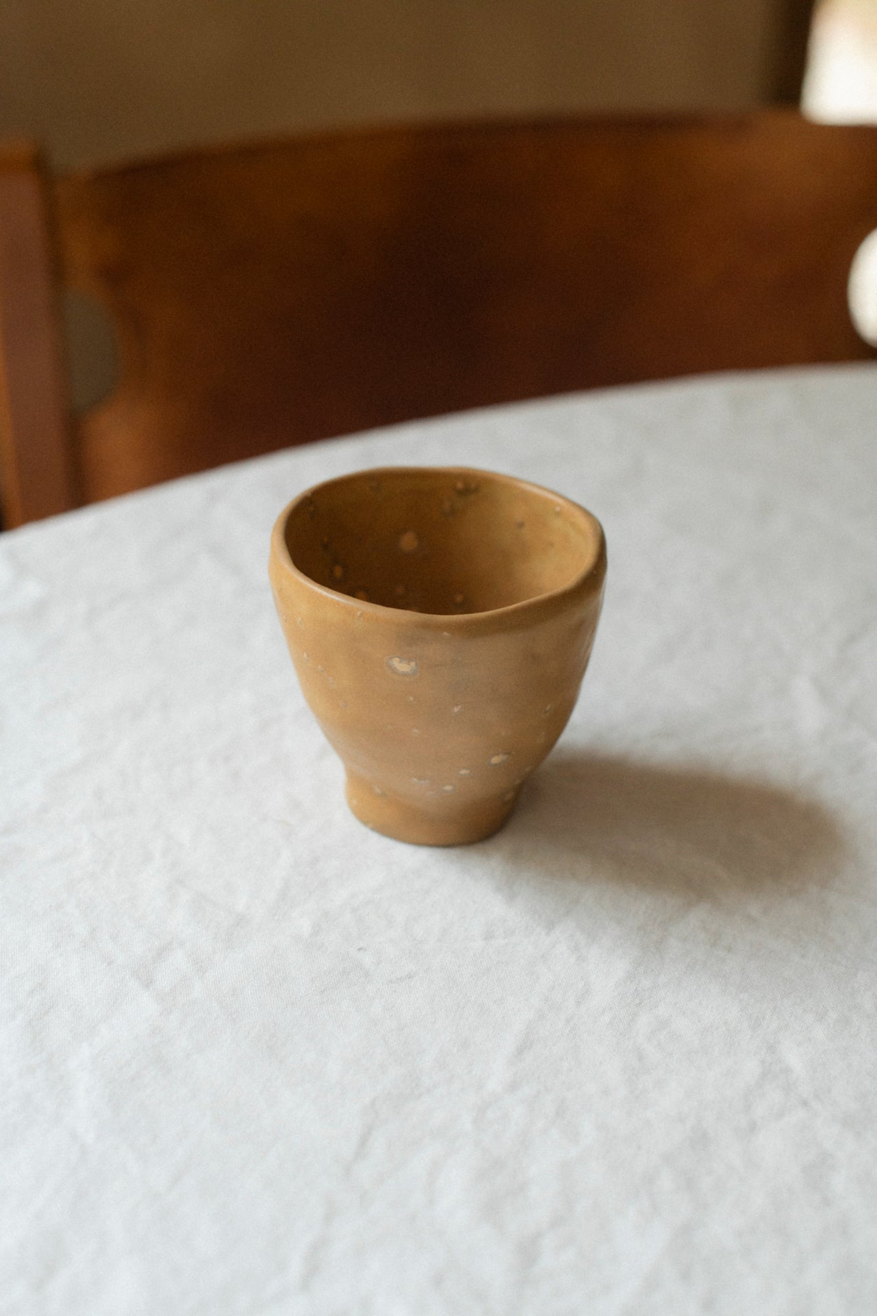 Cup in caramel