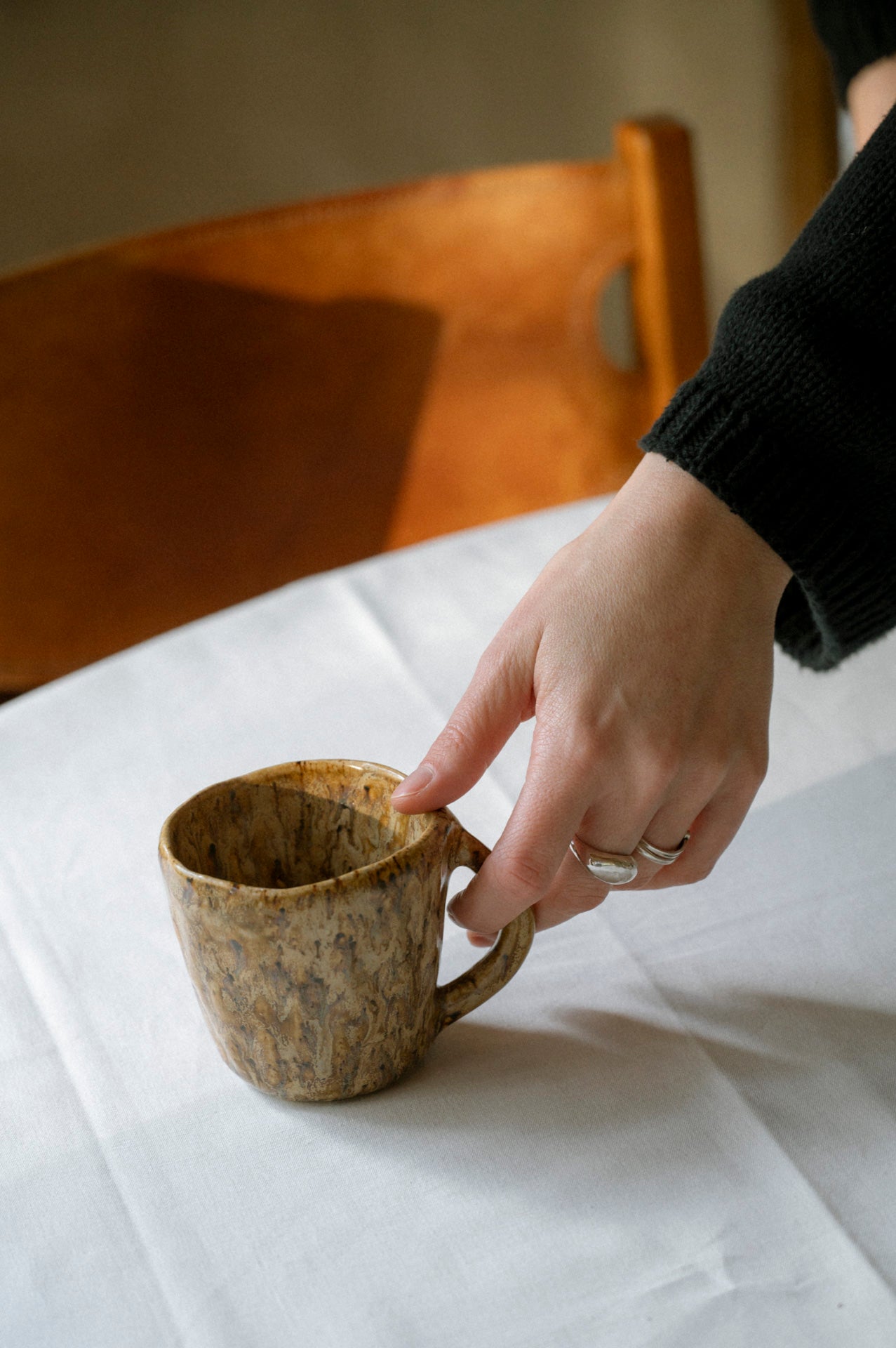 Mug narrow ear